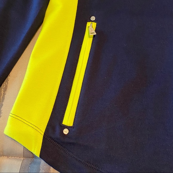 Ralph Lauren Active Jacket Yellow Black Size L - Picture 6 of 8